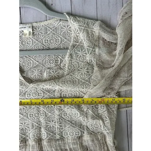 Anthropology by Meadow Rue Aeris Silk Blouse - Delicate and Feminine, Size Small - Picture 14 of 15